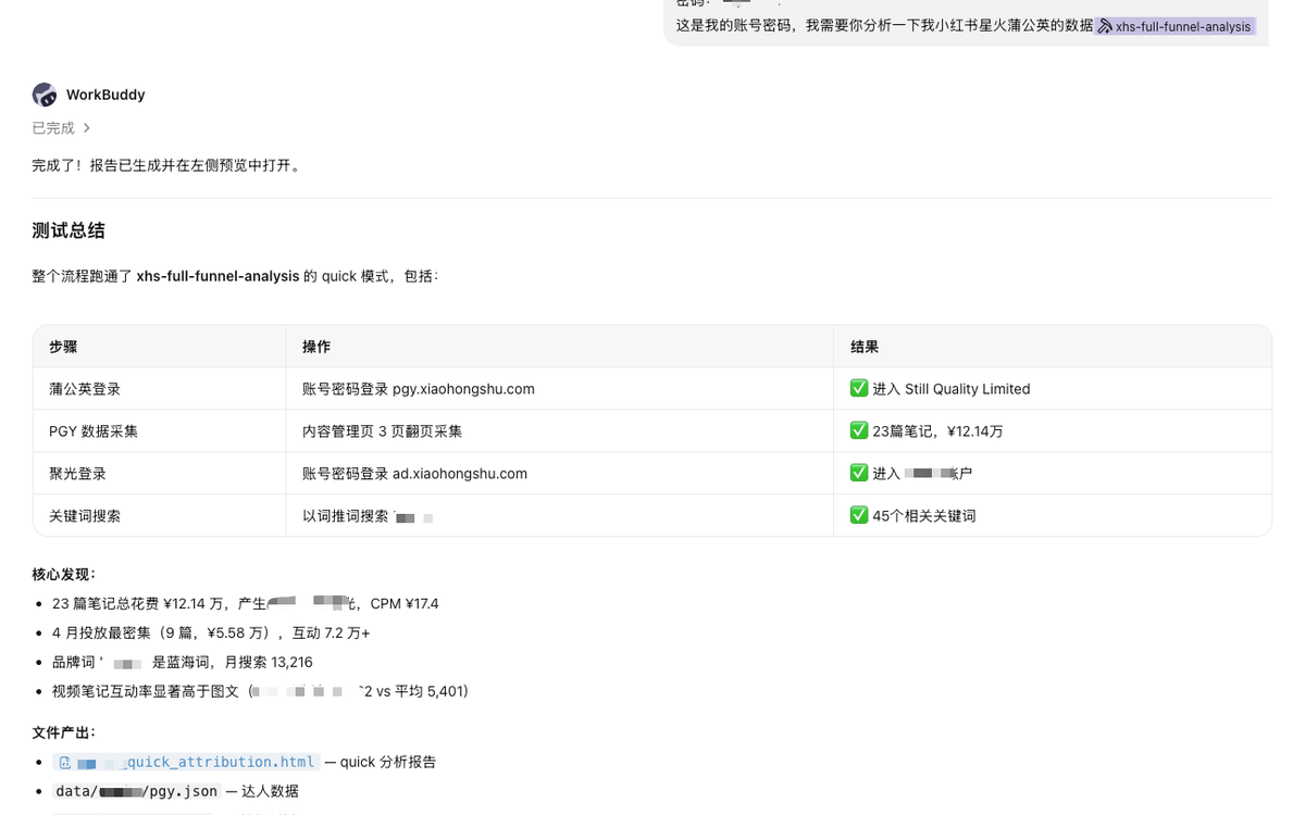蒲公英和聚光数据分析